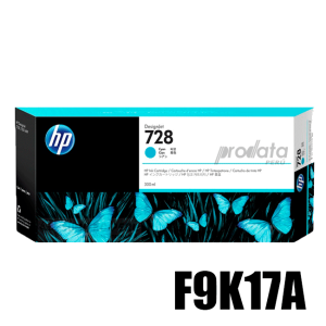 Tinta HP 728 Cyan 300ml (F9K17A)