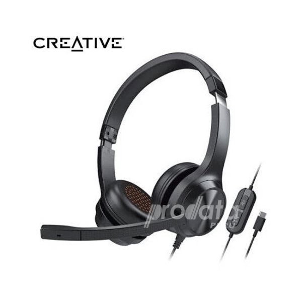 Audífono con Micrófono Creative Chat USB