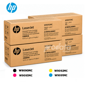 Kit Completo Tóner HP W9090MC, W9091MC, W9092MC y W9093MC Original