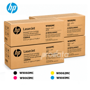 Kit Completo de Tóner HP W9060MC, W9061MC, W9062MC y W9063MC